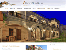 Tablet Screenshot of kemalsguesthouse.com